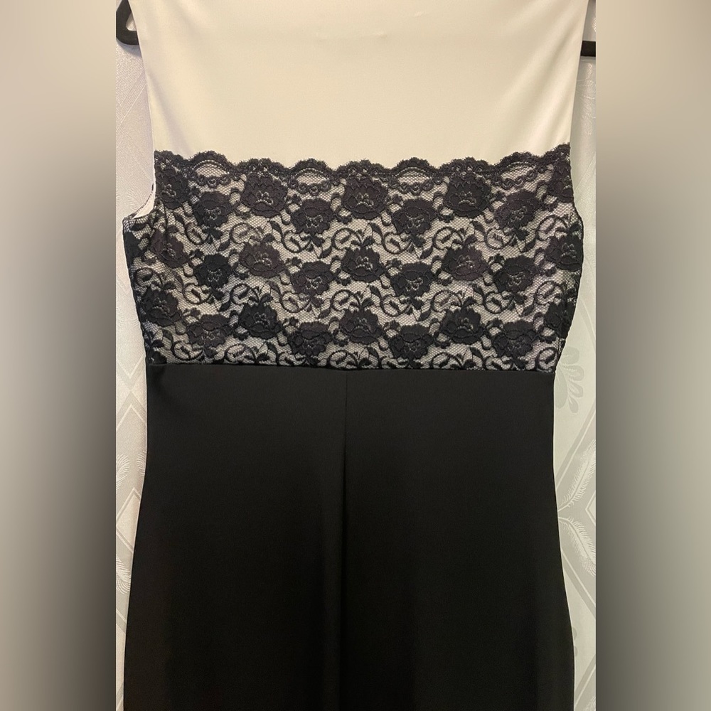 Black and white Beautiful Party Dress - Picture 7 of 7